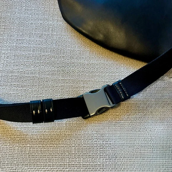 Coach Black Belt Bag with Multicolor Print - Picture 6 of 6